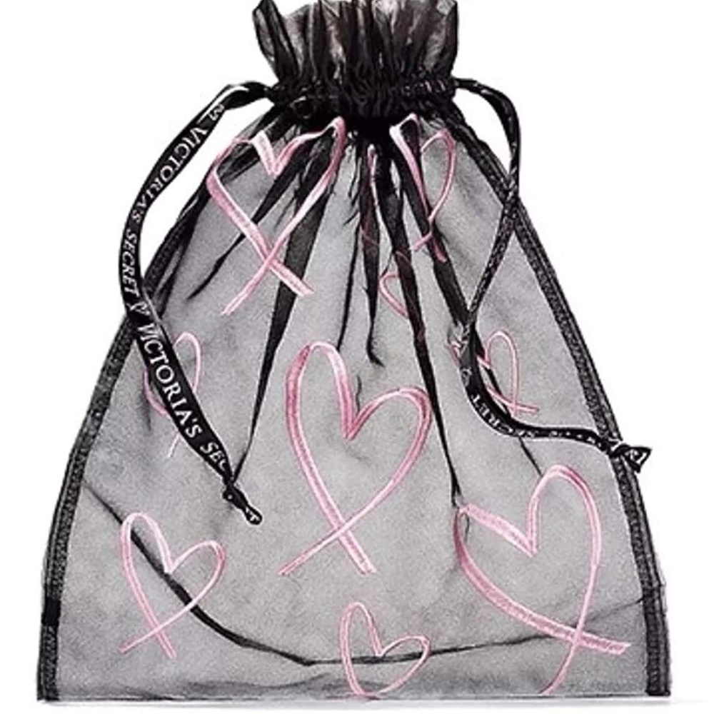 Victoria's Secret Drawstring Mesh Lingerie Pouch